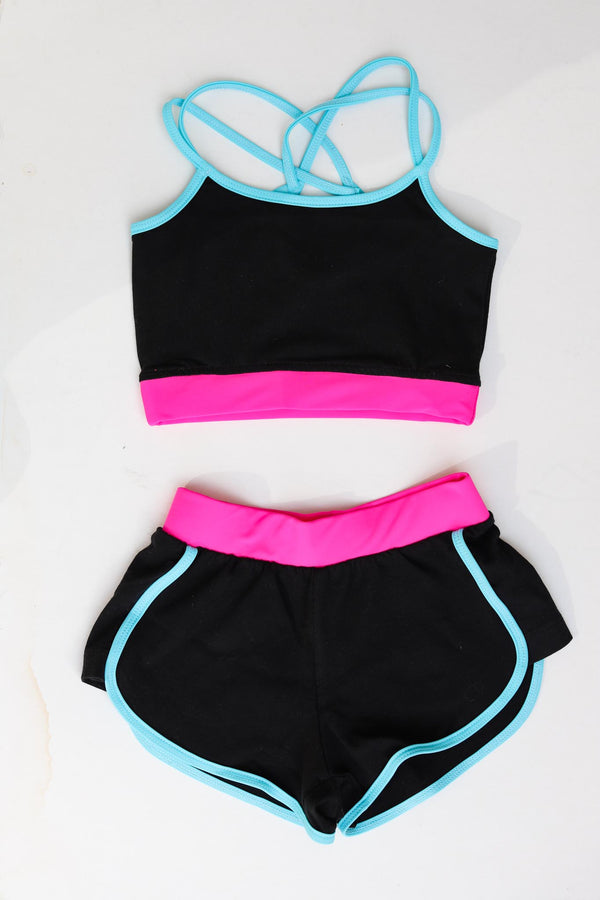 Crop top & Shorts Set